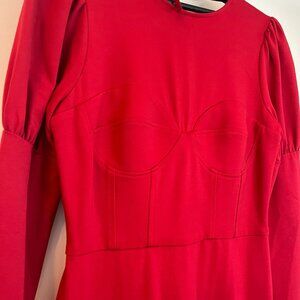 Corset Detail Pencil Dress